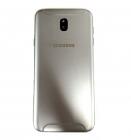 Samsung J730 Galaxy J7 2017 hátlap (akkufedél) kamera lencsével ezüst-kék, gyári