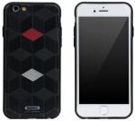 REMAX Gentleman kemény műanyag hátlaptok Apple iPhone 6 4.7, iPhone 6S 4.7-hez kocka mintás fekete (07)*