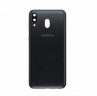 Samsung M205 Galaxy M20 akkufedél (hátlap) kamera lencsével szürke, gyári