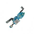 Samsung i9190i, i9195i Galaxy S4 mini töltő csatlakozós flex kábel, átvezető fólia mikrofonnal (micro usb csatlakozó)