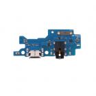 Samsung M315 Galaxy M31 töltő csatlakozós panel mikrofonnal (usb c csatlakozó) utángyártott