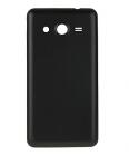 Samsung G355 Galaxy Core 2 Duos akkufedél (hátlap) fekete*
