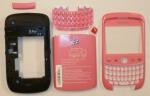 BlackBerry 9300 Curve komplett ház pink*