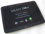 Samsung P5200 Galaxy Tab 3 10.1 előlap, lcd kijelző és érintőpanel fekete