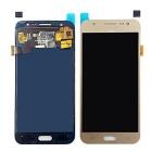 Samsung J500F Galaxy J5 2015 lcd kijelző és érintőpanel, arany (Incell, TFT)