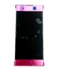 Sony G3412 Xperia XA1 Plus DualSim előlap, lcd kijelző és érintőpanel pink, gyári