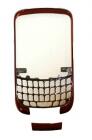 BlackBerry 9300 előlap alsó takaró csíkkal piros