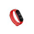 Xiaomi Mi Band 3, 4 , 5, 6 óraszíj Handodo, szilikon piros (656)