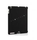 White Diamonds hátlaptok Swarovski kristályokkal Apple iPad 2, 3, 4-hez fekete*