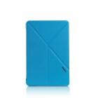 REMAX Transformer oldalra nyíló bőrbevonatos támasztós tok Apple iPad Pro 12, 9"-hoz kék*