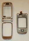 Nokia 6131 nyitómechanika átvezető fóliával, flex káebellel mikrofonnal fekete