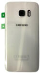 Samsung G935 Galaxy S7 Edge akkufedél (hátlap) kamera lencsével és ragasztóval fehér OEM