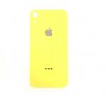  Apple iPhone XR akkufedél (hátlap) sárga (nagylyukú kamera kivágással, OEM)