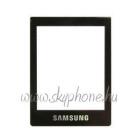 Samsung S3600 plexi ablak fekete*