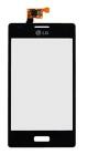 LG E610 Optimus L5 érintőpanel, érintőképernyő fekete*