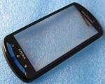 Sony Ericsson MK16 Xperia Pro előlap érintőpanellel fekete*