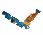 LG E960 Nexus 4 töltő csatlakozós flex kábel, átvezető fólia mikrofonnal (micro usb csatlakozó)