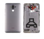 Huawei Mate 9 akkufedél (hátlap) kamera lencsével ujjlenyomat olvasóval ezüst, szürke gyári