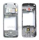Nokia N79 középső keret hangszórókkal mikrofonnal töltőcsatlakozóval headsetcsatlakozóval vakuval szürke (swap)*