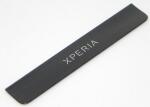 Sony ST23 Xperia Miro alsó takaró csík fekete*