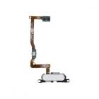 Samsung G850 Galaxy Alpha home gomb flex kábellel. átvezető fóliával fehér