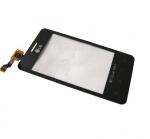 LG E405 Optimus L3 DualSim érintőpanel, érintőképernyő fekete*