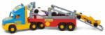 Wader Детска играчка - Камион с рампа и състезателни коли -Ф1 (36620) - ozone