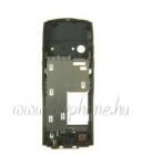 Nokia E50 középső keret töltőcsatlakozóval mikrofonnal fekete (swap)