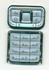 Nokia E65 alsó-felső billentyűzet ezüst A típusú