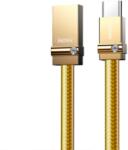 REMAX Golden Diamond (RC-091a) USB-s adatkábel, töltőkábel arany (Type-C 2.4A, 1m)