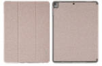 REMAX PT-10 oldalra nyíló bőrbevonatos támasztós tok Apple iPad 10.9" 2020-hoz bézs