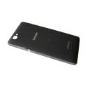Sony C2004, C2005 Xperia M DualSim akkufedél NFC antennával fekete*