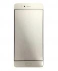Huawei P10 üveg előlap, plexi ablak fehér