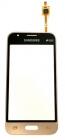 Samsung J105 Galaxy J1 mini, J106 Galaxy J1 mini Prime gyári érintőpanel, érintőképernyő arany