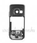 Nokia N73 középső keret hangszóróval mikrofonnal töltőcsatlakozóval fekete (swap)