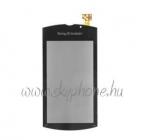 Sony Ericsson U8 Vivaz Pro érintőpanel, érintőképernyő fekete utángyártott*