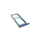 Huawei Honor 9 Lite sim és memóriakártya tartó tálca kék gyári