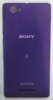 Sony C2004, C2005 Xperia M DualSim akkufedél NFC antennával lila*