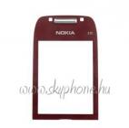 Nokia E75 plexi ablak piros*