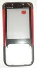 Nokia 5610 előlap fekete-piros*