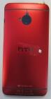 HTC M7 One hátlap (akkufedél) piros**