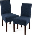 4Home Husă multielastică 4Home Comfort Plus pentru scaun, albastră, 40 - 50 cm, set 2 buc