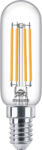 Philips E14 T25 LED fényforrás, 2700K melegfehér, 4, 5 W, 470 lm, CRI 80, 8718699783358