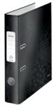 Leitz Biblioraft Leitz 180° WOW, carton laminat, partial reciclat, FSC, A4, 52 mm, negru (L-10060095)