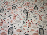  Süni - nyuszi mintás pamutvászon textil 160 cm