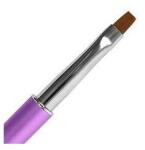 Silcare Pensula pentru gel cu cristale si capac, purple P4 (4-2)