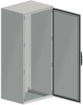  Schneider Electric Spacial SM NSYSM1212402D Monoblokk fém szekrény, teli ajtóval, 1200x1200x400, IP55, szerelőlap nélkül, oldallappal, nem sorolható, 2 ajtós, Spacial SM (Schneider NSYSM1212402D) (NSY