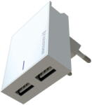 SWISSTEN Incarcator de retea Smart IC 2xUSB 3A, Alb (22032000) - pcone