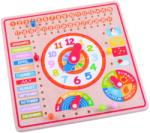 Bigjigs Toys Calendar luni, zile, data si ora (EDUC-BJ526)