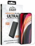 Eiger Folie Protectie Sticla Alumino-Silicata Eiger 2.5D Mountain Glass Ultra EGMSP00156 pentru Apple iPhone 12 Pro Max, Protectie antimicrobiana (Transparent) (EGMSP00156)